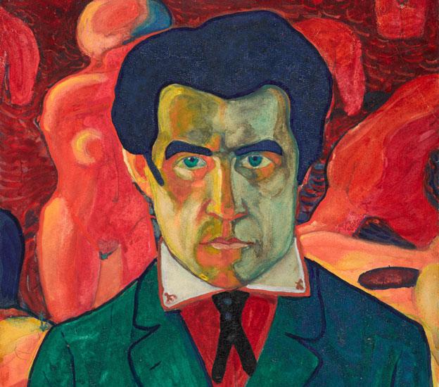 Kazimir Malevich's self-portrait