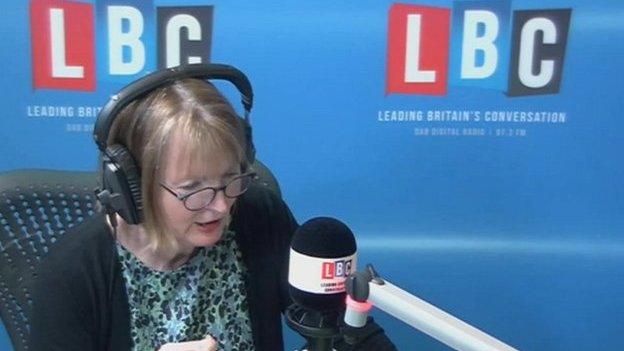 harriet Harman on LBC