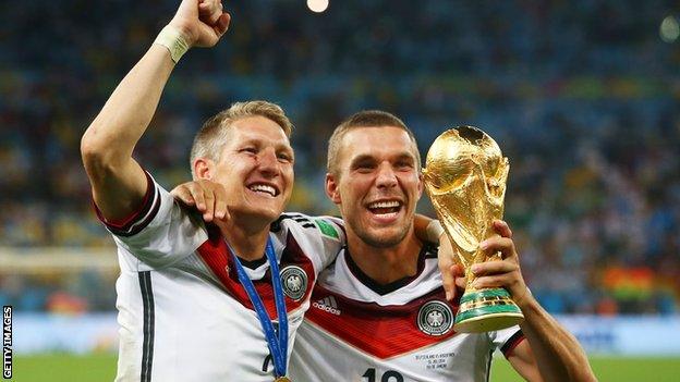 Germany beat Argentina on Sunday to win their fourth World Cup