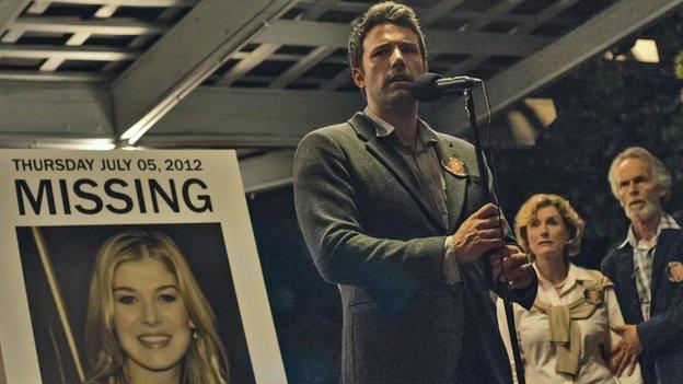 Ben Affleck (centre) in Gone Girl