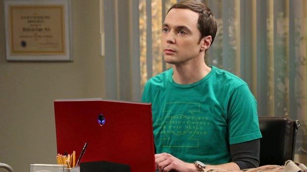 Jim Parsons in The Big Bang Theory