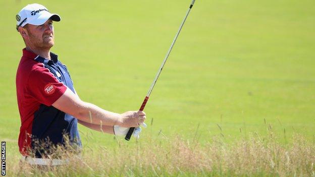 John Singleton at the Open