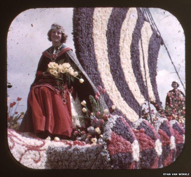 Slide photo of Tulip Time