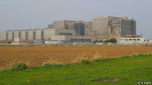 Bradwell nuclear power station