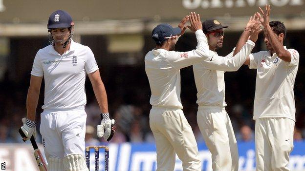 England captain Alastair Cook