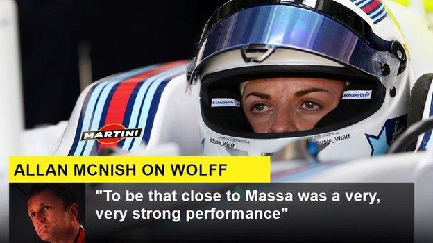 Allan McNish on Susie Wolff