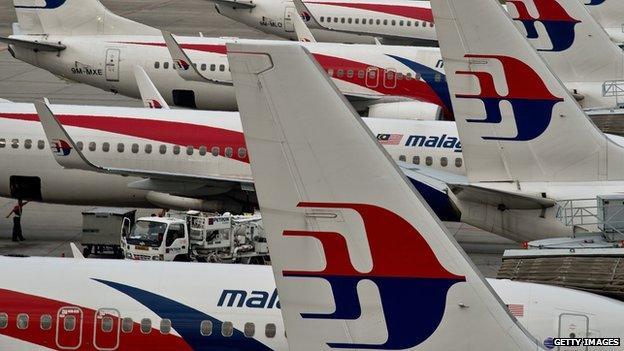 Malaysia Airlines planes