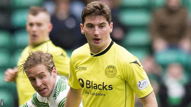 St Mirren midfielder Kenny McLean