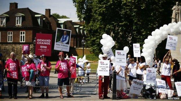 Campaigners for and against assisted dying legislation