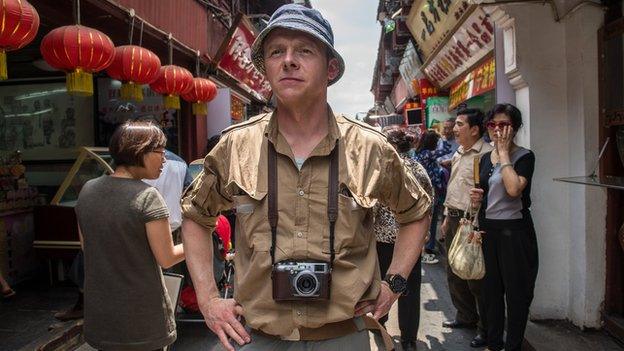 Simon Pegg in Hector and the Search for Happiness