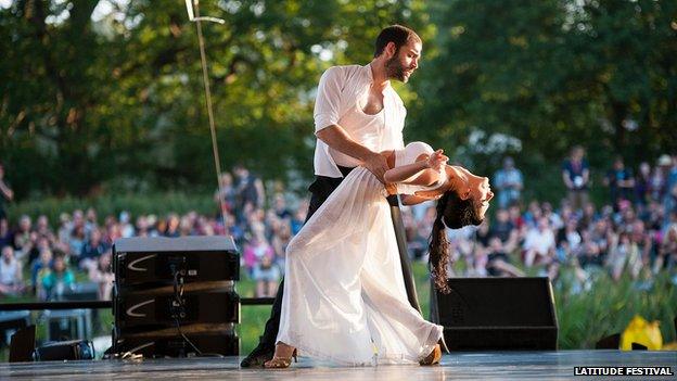 Tango at Latitude Festival