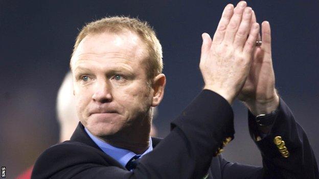 Alex McLeish during his spell in charge of Scotland