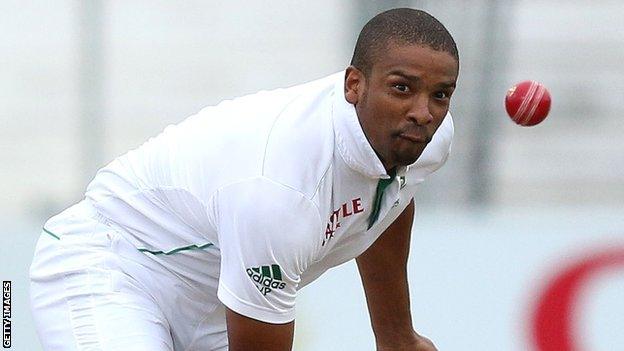 South African bowler Vernon Philander