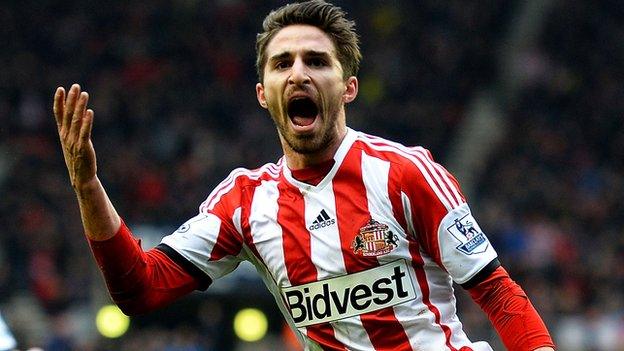 Italian striker Fabio Borini