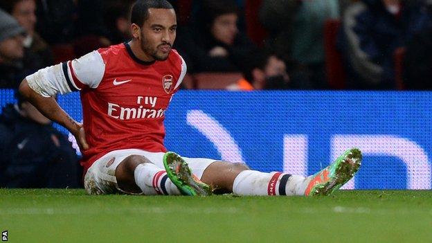 Arsenal's Theo Walcott