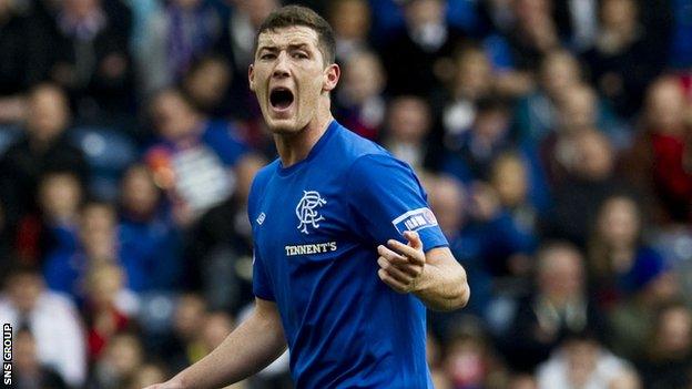 Ross Perry did not play a single game for Rangers last season