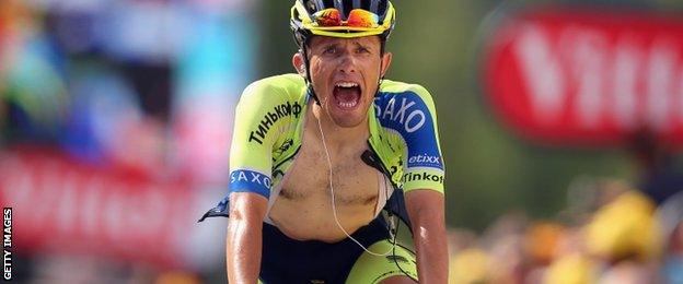 Rafal Majka wins stage 14