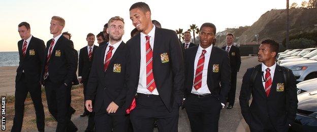 Manchester United players