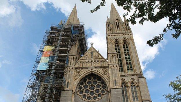 Truro Cathedral. Pic: Andrew Segal