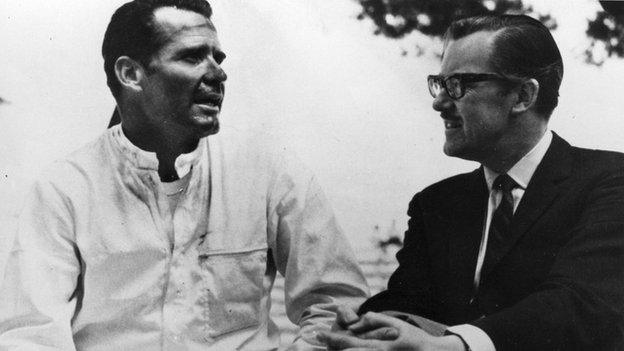 James Garner and Alan Whicker