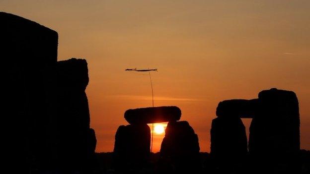 Stonehenge at sunrise