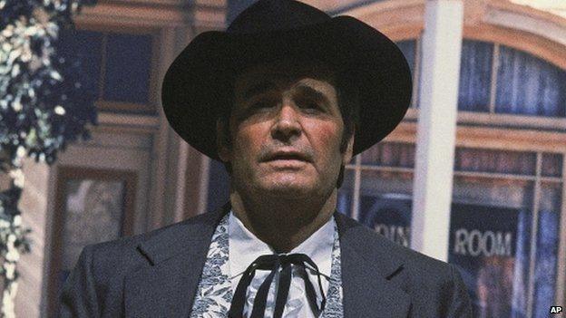 This photo of Garner as Maverick was taken in 1982