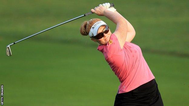 Kylie Walker wins the Ladies German Open in a play-off against Charley Hull