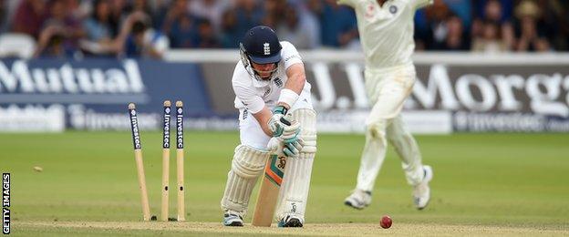 England's Ian Bell