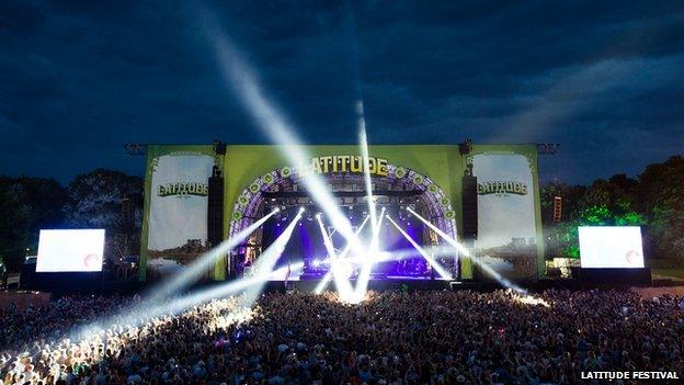 Damon Albarn at Latitude Festival