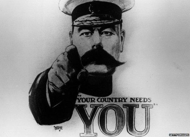 Lord Kitchener recruitment poster