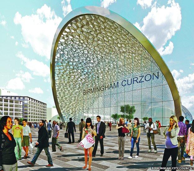 Curzon Street entrance artist's impression