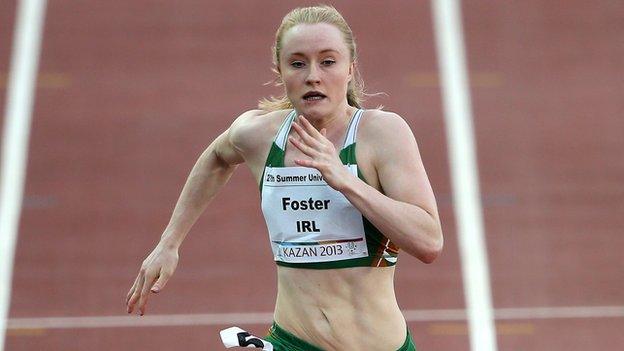 Ckity of Lisburn athlete Amy Foster