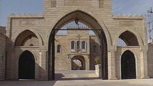 Mar Behnem monastery near Mosul, Iraq