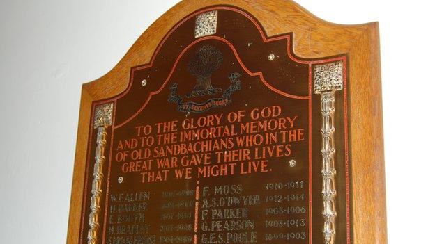 Sandbach War Memorial