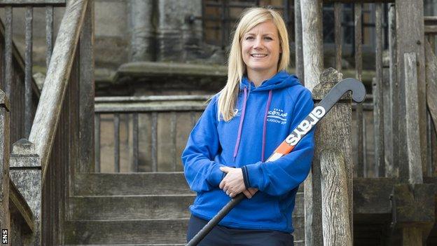 Scotland hockey team's vice captain Catriona Ralph