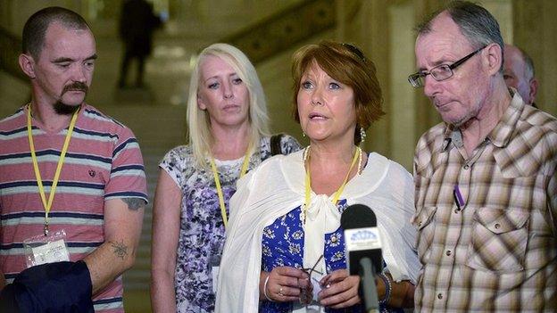 Victims at Stormont