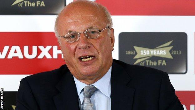 FA chairman Greg Dyke