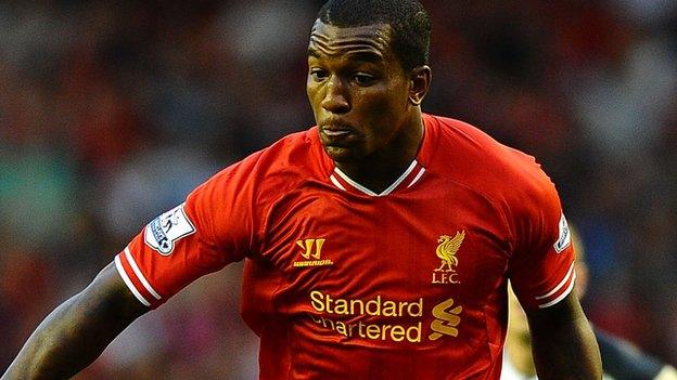 Liverpool defender Andre Wisdom