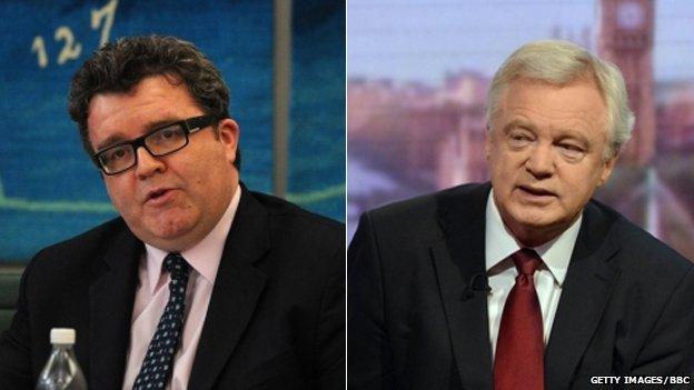 Tom Watson and David Davis