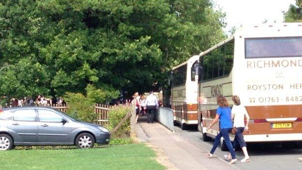 Coaches outside school