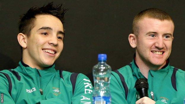 Michael Conlan and Paddy Barnes