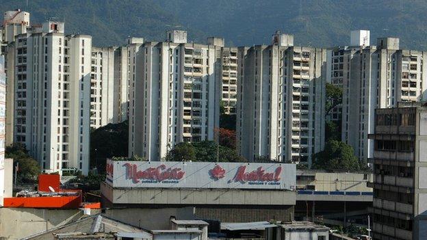Skyline view of Caracas (file photo)