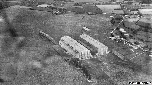 Royal Navy Air Service Airship Station at Pulham St. Mary