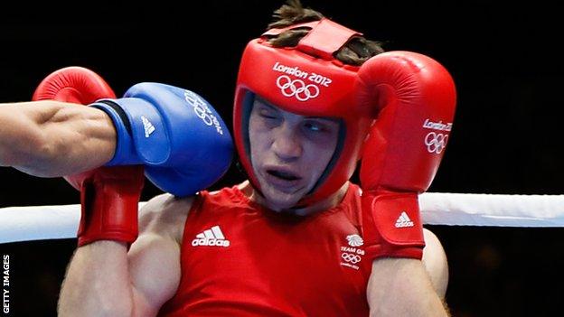 Welsh welterweight Fred Evans won Olympic silver for Great Britain at London 2012