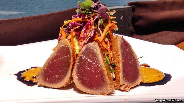 Tuna dish