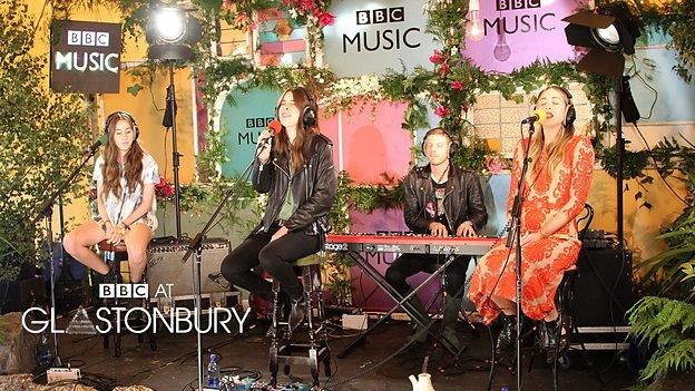 Haim at Glastonbury
