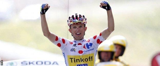 Rafal Majka wins stage 17