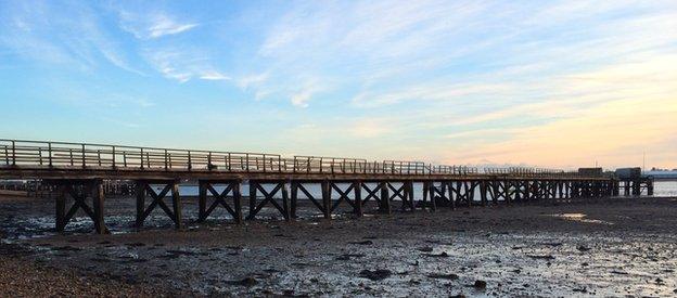 Bristol Pier, Shotley Gate