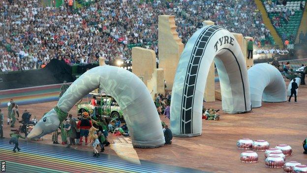 Opening Ceremony at Celtic Park