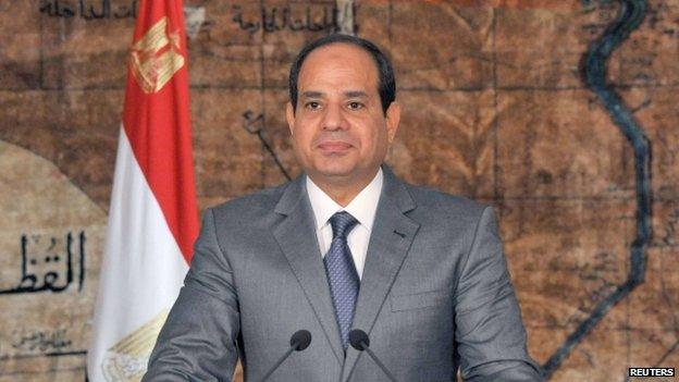 Egyptian President Abdel-Fattah al-Sisi